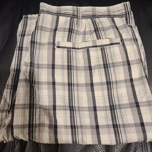 DKNY Plaid Shorts